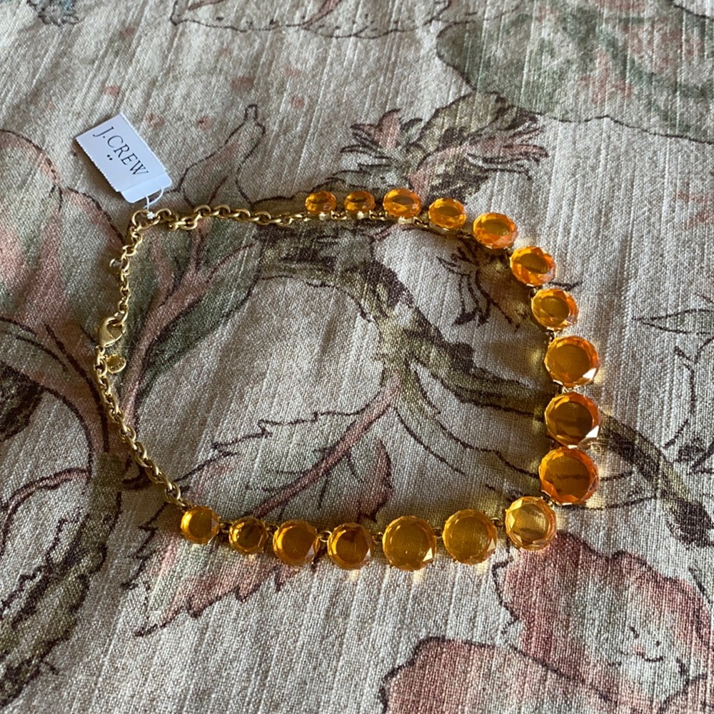 NEW J Crew gum drop necklace